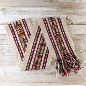 Vintage Handmade Hand Woven Tribal Ceremonial Sash Belt